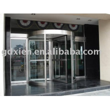 automatic revolving door